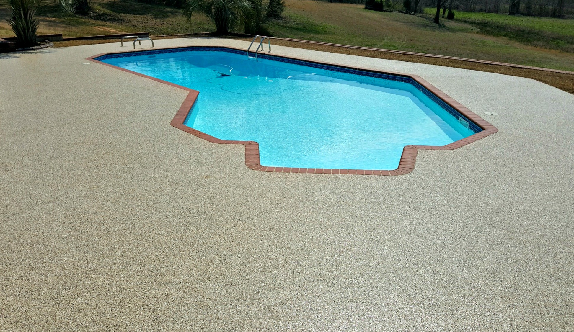 Outdoor Epoxy for Concrete Pool Deck