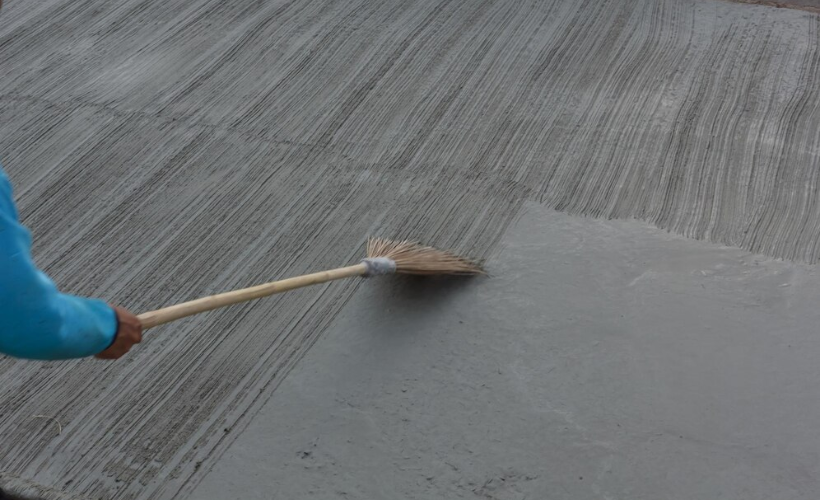 Broom Concrete Finish