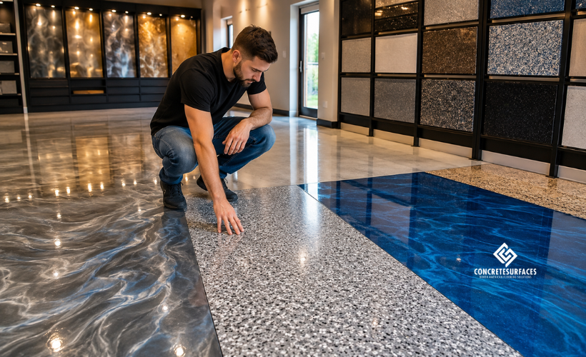 Custom Epoxy Floor Designs